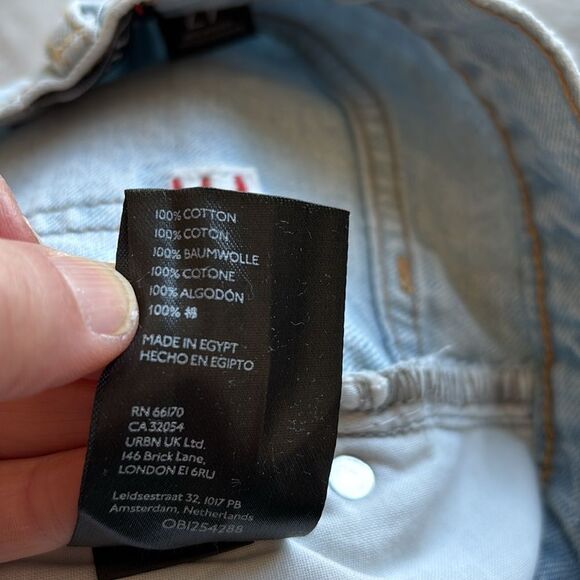 BDG Cut off Jean shorts, girlfriend high-rise Urban‎ Outfitters size 27 NWOT - Picture 7 of 10